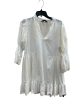 Dress Casual Short By Zara In White, Size: M on Sale