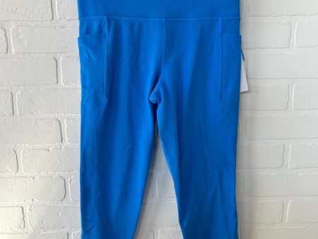 Athletic Leggings By Athleta In Blue, Size: 4 Sale