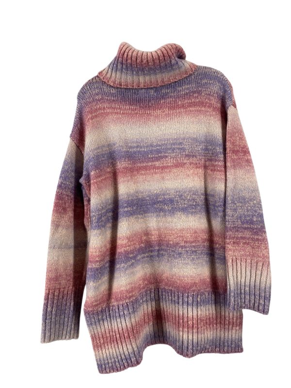 Sweater By Style And Company In Pink & Purple, Size: M For Discount