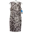 Dress Work By Calvin Klein In Animal Print, Size:Mp Fashion