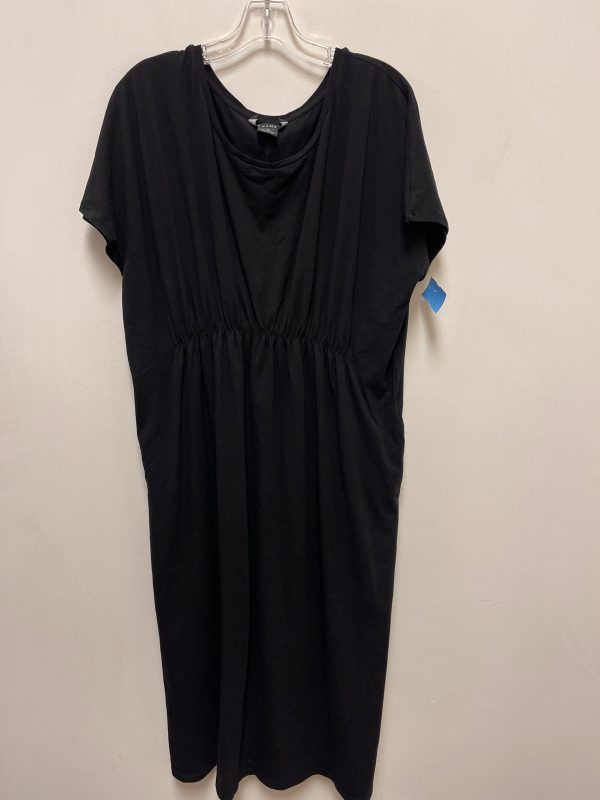 Dress Casual Short By Clothes Mentor In Black, Size: 2x Supply