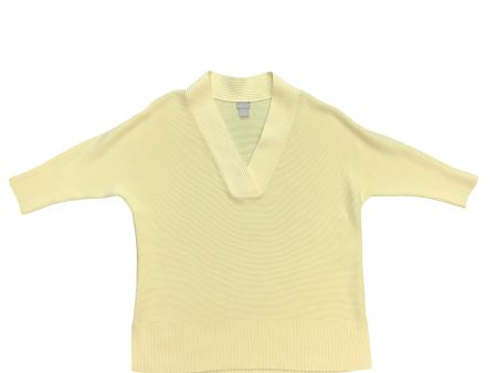 Sweater By Chicos In Yellow, Size: M Online Sale