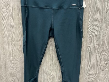 Athletic Leggings Capris By Rbx In Green, Size: M on Sale