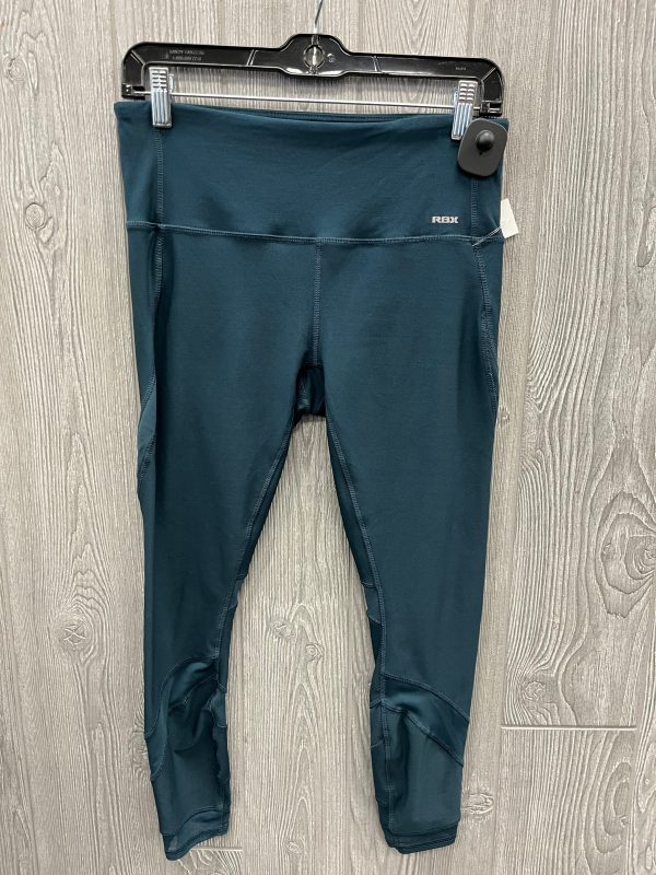 Athletic Leggings Capris By Rbx In Green, Size: M on Sale