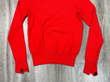 Sweater By Ann Taylor In Red, Size: Xs on Sale