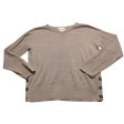 Sweater By Cynthia Rowley In Beige, Size: L For Sale