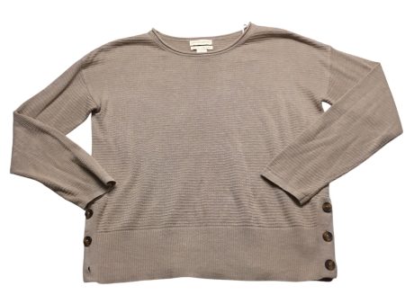 Sweater By Cynthia Rowley In Beige, Size: L For Sale