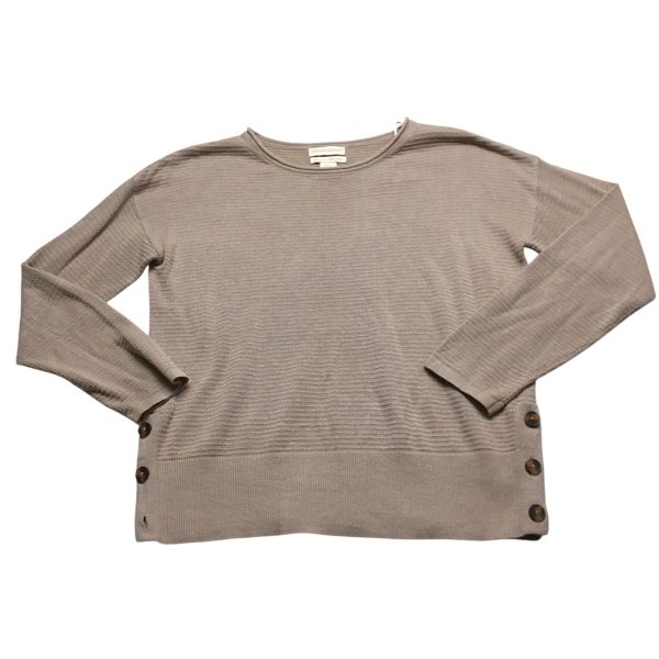 Sweater By Cynthia Rowley In Beige, Size: L For Sale