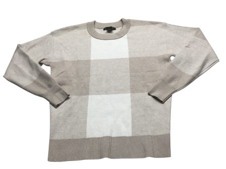 Sweater By Tahari By Arthur Levine In Beige, Size: S Discount