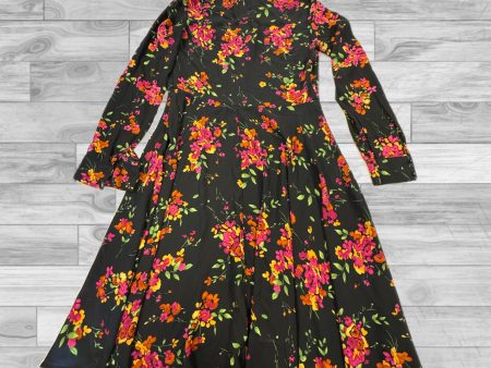 Dress Casual Midi By Nanette Lepore In Floral Print, Size: 2 Discount