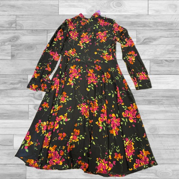 Dress Casual Midi By Nanette Lepore In Floral Print, Size: 2 Discount