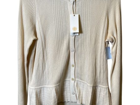 Sweater By Tory Burch In Cream, Size: Xl on Sale