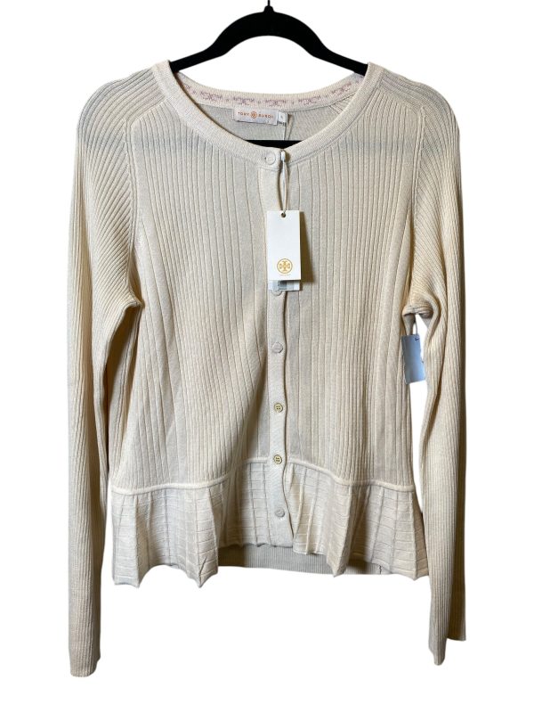 Sweater By Tory Burch In Cream, Size: Xl on Sale