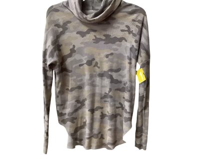 Top Long Sleeve Basic By Michael Stars In Camouflage Print, Size: Xs Online now