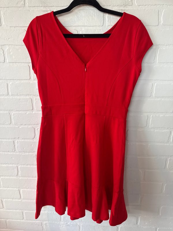 Dress Casual Short By Loft In Red, Size: S Discount