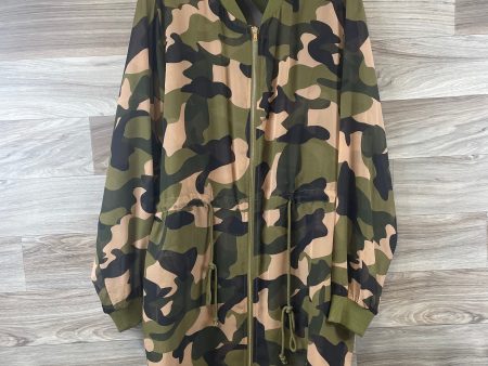 Tunic Long Sleeve By Clothes Mentor In Camouflage Print, Size: 3x For Sale