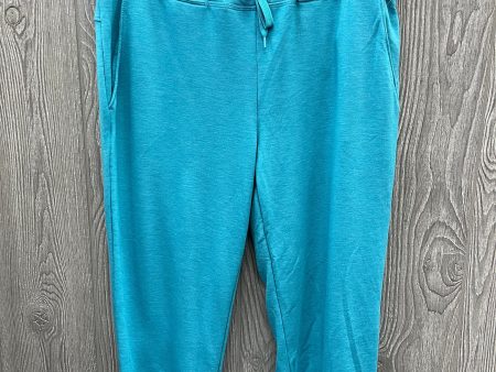 Athletic Capris By Jockey In Blue, Size: M Discount