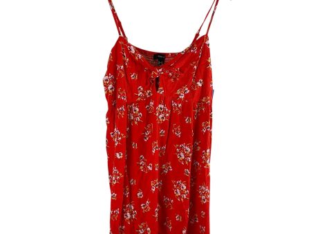 Dress Casual Short By Forever 21 In Red, Size: 3x Cheap