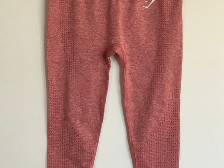 Athletic Leggings By Gym Shark In Pink, Size: S on Sale