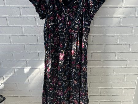 Dress Casual Midi By Lane Bryant In Black, Size: 16 Online