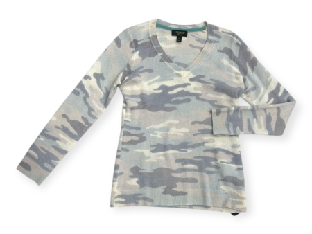 Sweater Cashmere By Charter Club In Camouflage Print, Size: S Discount