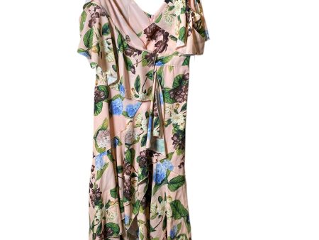 Dress Casual Maxi By Cmc In Floral Print, Size: S Discount