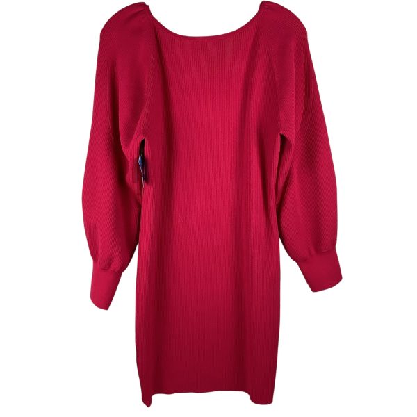 Dress Sweater By Express In Pink, Size: L Fashion