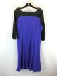 Dress Work By Clothes Mentor In Blue Black, Size: M For Discount