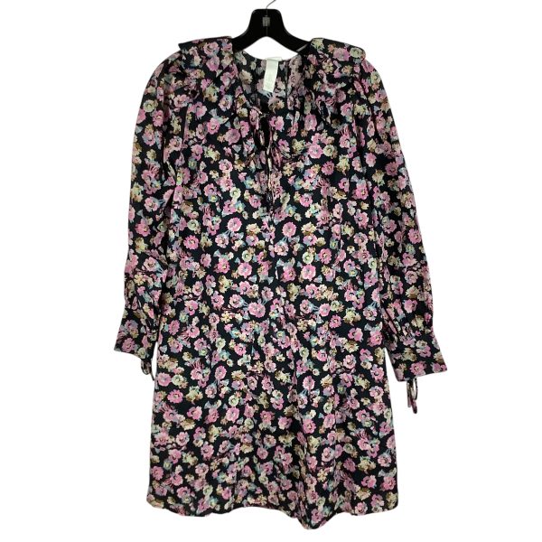 Dress Casual Midi By H&m In Floral Print, Size: L For Discount