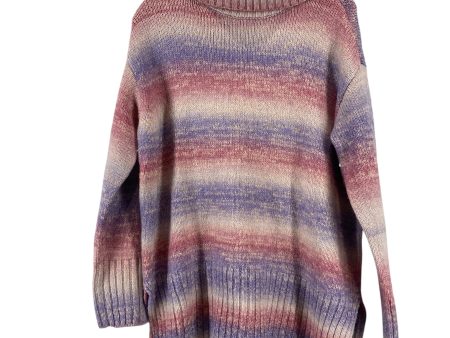 Sweater By Style And Company In Pink & Purple, Size: M For Discount