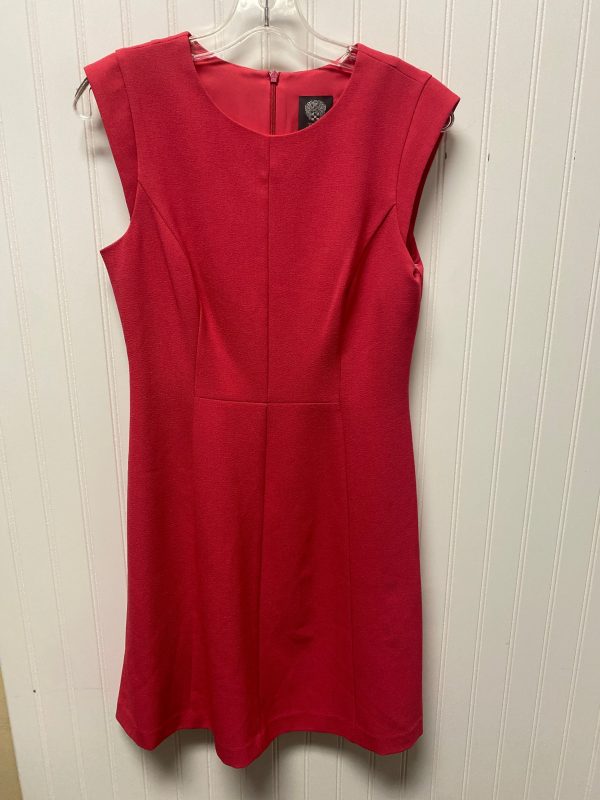 Dress Party Midi By Vince Camuto In Pink, Size: 4 Online