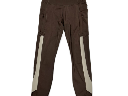 Athletic Leggings By Athleta In Brown, Size: S Supply