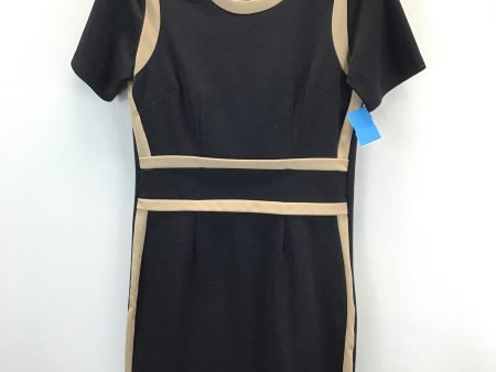 Dress Casual Midi By Clothes Mentor In Black & Cream, Size: M Online Hot Sale