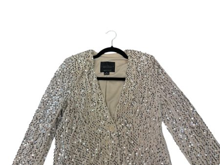 Blazer By Sanctuary In Silver & Tan, Size: Xs Online Sale