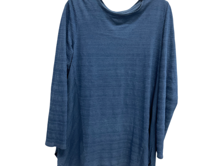 Tunic 3 4 Sleeve By Pure Jill In Blue, Size: M Supply