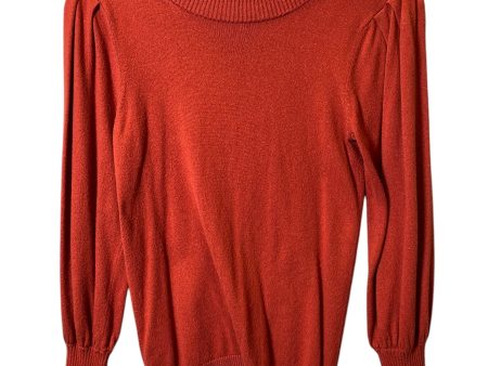 Sweater By Ann Taylor In Orange, Size: S Supply