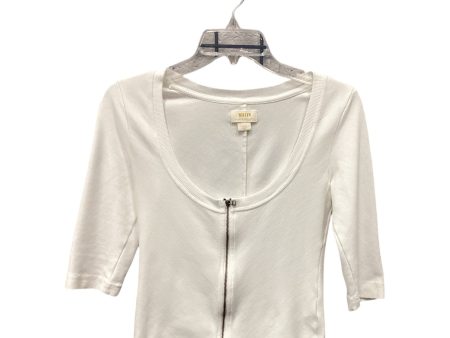 Top 3 4 Sleeve By Maeve In Cream, Size: Xs Hot on Sale