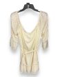 Dress Casual Midi By Clothes Mentor In Cream, Size: 14 For Discount