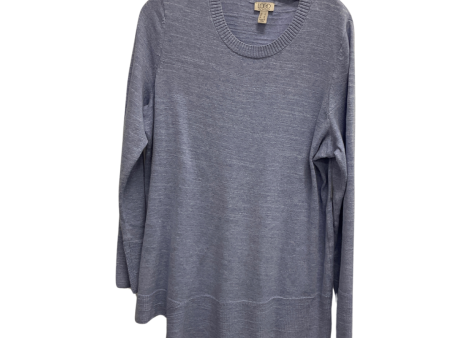 Sweater By Logo In Blue, Size: L Hot on Sale