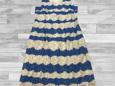 Dress Casual Short By Talbots In Blue & White, Size: 12 Online now