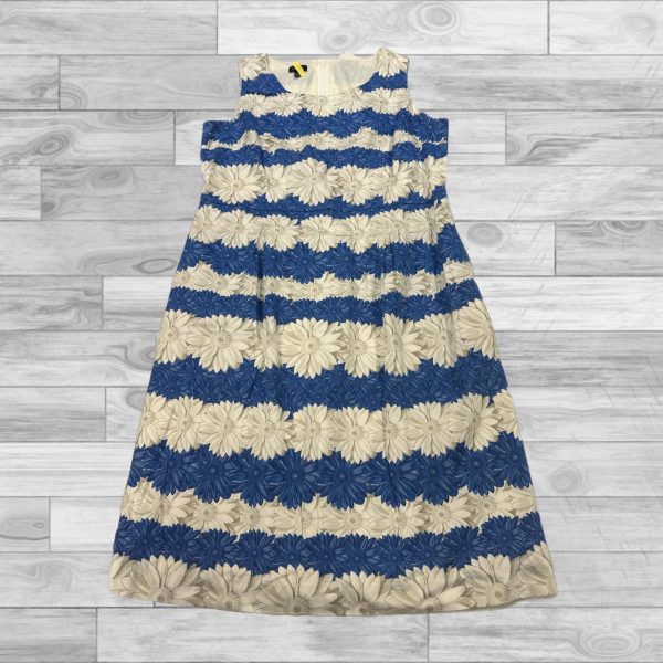 Dress Casual Short By Talbots In Blue & White, Size: 12 Online now