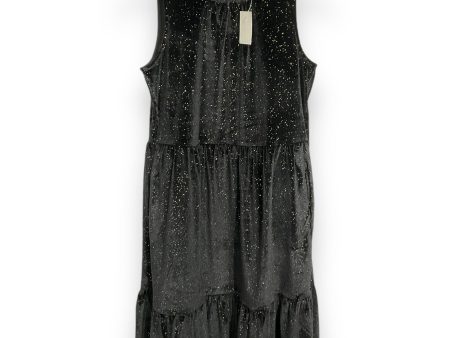 Dress Casual Midi By J. Crew In Black & Gold, Size: 2 For Cheap