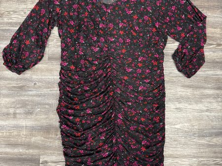 Dress Casual Short By Torrid In Black & Pink, Size: 1x For Sale