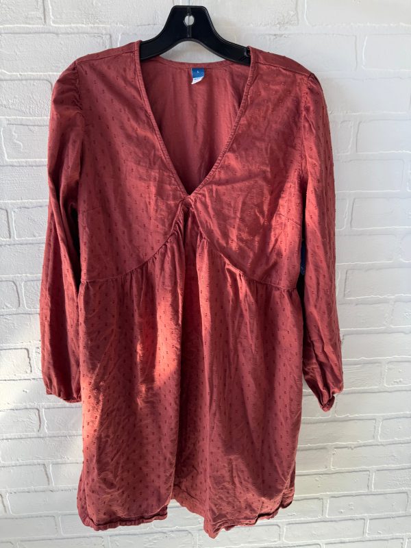 Dress Casual Short By Old Navy In Red, Size: L on Sale