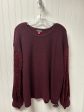 Sweater By Vince Camuto In Maroon, Size: L Supply