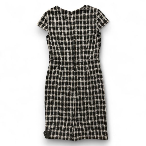 Dress Casual Midi By Banana Republic In Plaid Pattern, Size: 4 Online Sale