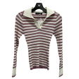 Sweater By Clothes Mentor In Purple & White, Size: S Discount