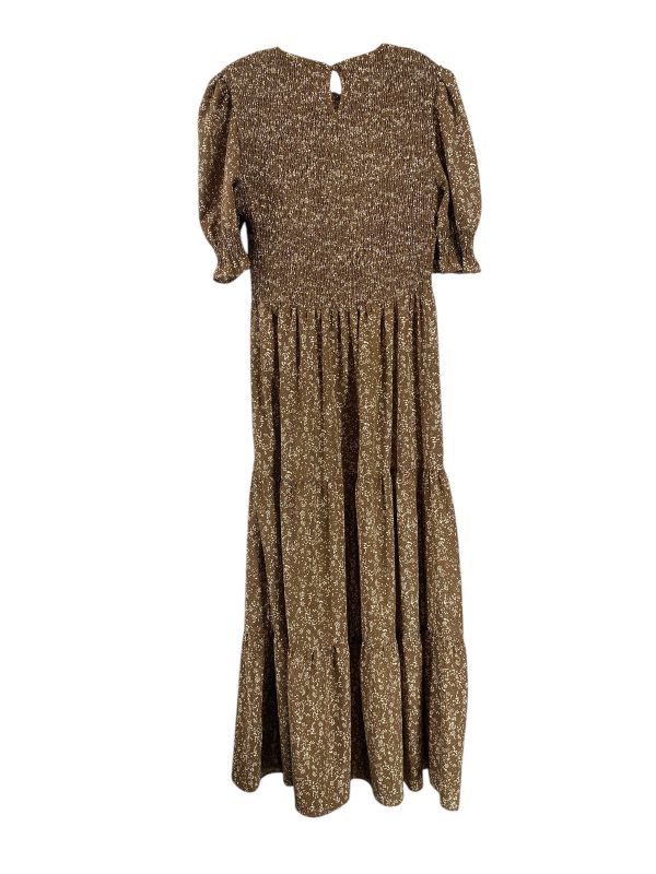 Dress Casual Maxi By Clothes Mentor In Brown, Size: Xl on Sale