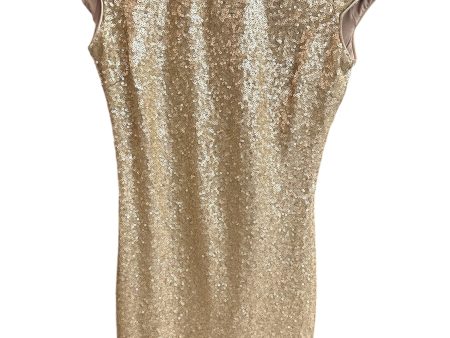 Dress Casual Midi By Dress The Population In Gold, Size: S Sale