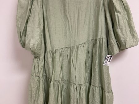 Dress Casual Midi By Moon River In Green, Size: M Fashion